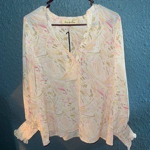 Size Large Ivory Blouse